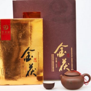 2000g gold fuzhuan hunan anhua black tea health care tea